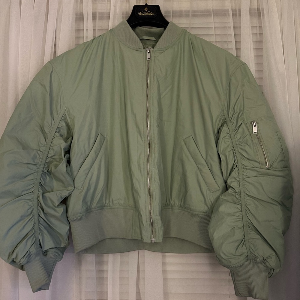 Urban Outfitters  Sage Bomber Jacket